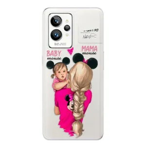 Odolné silikónové puzdro iSaprio - Mama Mouse Blond and Girl - Realme GT 2 Pro