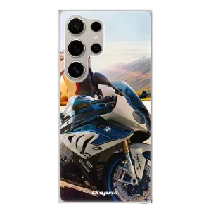 Odolné silikónové puzdro iSaprio - Motorcycle 10 - Samsung Galaxy S24 Ultra