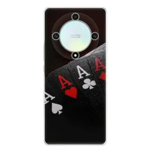Odolné silikónové puzdro iSaprio - Poker - Honor Magic5 Lite 5G