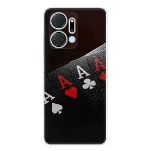 Odolné silikónové puzdro iSaprio - Poker - Honor X7a
