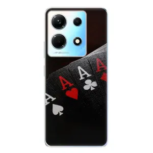 Odolné silikónové puzdro iSaprio - Poker - Infinix Note 30