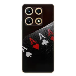 Odolné silikónové puzdro iSaprio - Poker - Infinix Note 30 PRO