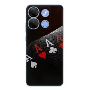 Odolné silikónové puzdro iSaprio - Poker - Infinix Smart 7