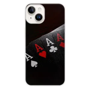 Odolné silikónové puzdro iSaprio - Poker - iPhone 15