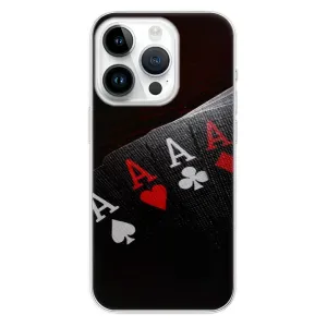Odolné silikónové puzdro iSaprio - Poker - iPhone 15 Pro