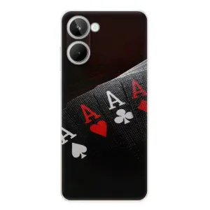 Odolné silikónové puzdro iSaprio - Poker - Realme 10