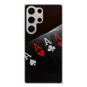 Odolné silikónové puzdro iSaprio - Poker - Samsung Galaxy S24 Ultra