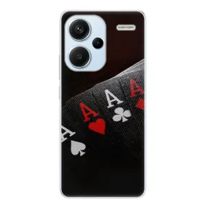 Odolné silikónové puzdro iSaprio - Poker - Xiaomi Redmi Note 13 Pro+ 5G
