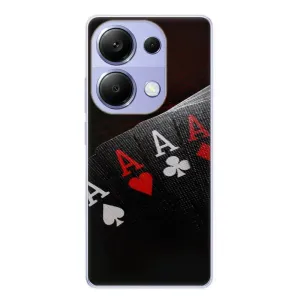 Odolné silikónové puzdro iSaprio - Poker - Xiaomi Redmi Note 13 Pro