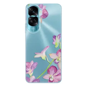 Odolné silikónové puzdro iSaprio - Purple Orchid - Honor 90 Lite 5G