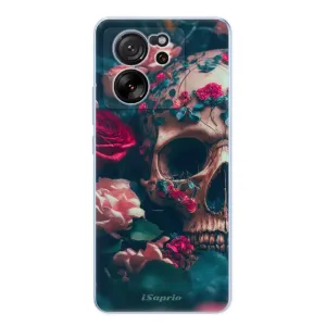 Odolné silikónové puzdro iSaprio - Skull in Roses - Xiaomi 13T / 13T Pro