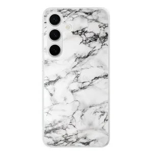 Odolné silikónové puzdro iSaprio - White Marble 01 - Samsung Galaxy S24
