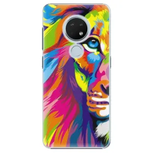 Plastové puzdro iSaprio - Rainbow Lion - Nokia 6.2