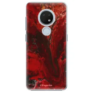 Plastové puzdro iSaprio - RedMarble 17 - Nokia 6.2