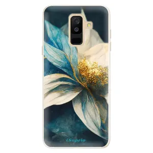 Silikónové puzdro iSaprio - Blue Petals - Samsung Galaxy A6+