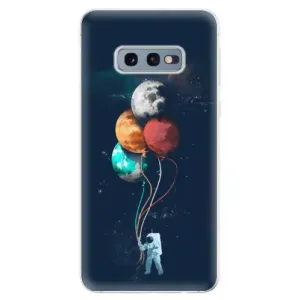 Odolné silikónové puzdro iSaprio - Balloons 02 - Samsung Galaxy S10e
