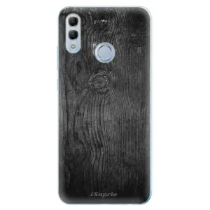 Odolné silikónové puzdro iSaprio - Black Wood 13 - Huawei Honor 10 Lite