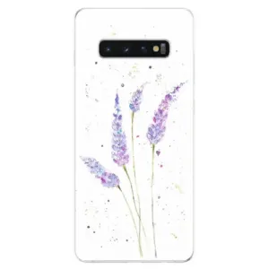 Odolné silikónové puzdro iSaprio - Lavender - Samsung Galaxy S10+