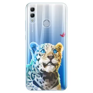 Odolné silikónové puzdro iSaprio - Leopard With Butterfly - Huawei Honor 10 Lite