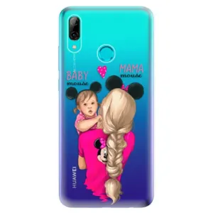 Odolné silikónové puzdro iSaprio - Mama Mouse Blond and Girl - Huawei P Smart 2019