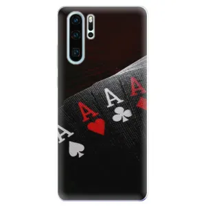 Odolné silikónové puzdro iSaprio - Poker - Huawei P30 Pro