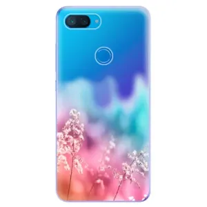 Odolné silikónové puzdro iSaprio - Rainbow Grass - Xiaomi Mi 8 Lite