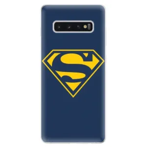 Odolné silikónové puzdro iSaprio - Superman 03 - Samsung Galaxy S10+