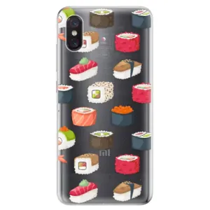Odolné silikónové puzdro iSaprio - Sushi Pattern - Xiaomi Mi 8 Pro