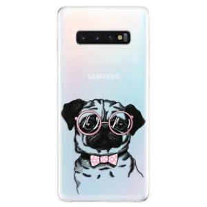 Odolné silikónové puzdro iSaprio - The Pug - Samsung Galaxy S10+