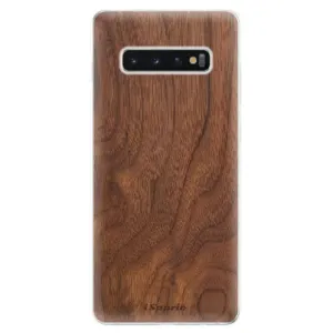Odolné silikónové puzdro iSaprio - Wood 10 - Samsung Galaxy S10+