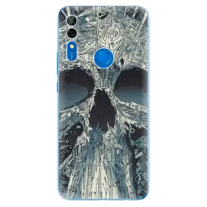 Odolné silikónové puzdro iSaprio - Abstract Skull - Huawei P Smart Z