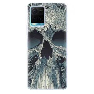 Odolné silikónové puzdro iSaprio - Abstract Skull - Vivo Y21 / Y21s / Y33s