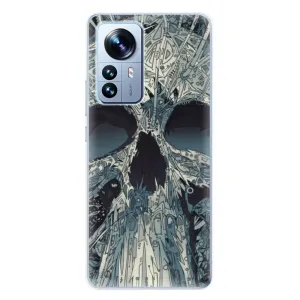 Odolné silikónové puzdro iSaprio - Abstract Skull - Xiaomi 12 Pro