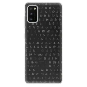 Odolné silikónové puzdro iSaprio - Ampersand 01 - Samsung Galaxy A41