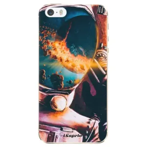 Odolné silikónové puzdro iSaprio - Astronaut 01 - iPhone 5/5S/SE
