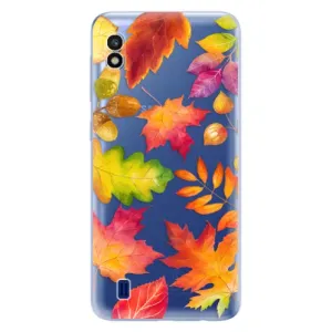 Odolné silikónové puzdro iSaprio - Autumn Leaves 01 - Samsung Galaxy A10