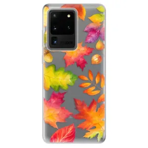 Odolné silikónové puzdro iSaprio - Autumn Leaves 01 - Samsung Galaxy S20 Ultra