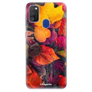 Odolné silikónové puzdro iSaprio - Autumn Leaves 03 - Samsung Galaxy M21