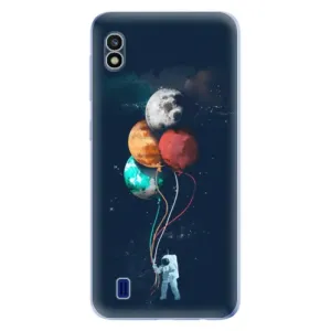 Odolné silikónové puzdro iSaprio - Balloons 02 - Samsung Galaxy A10
