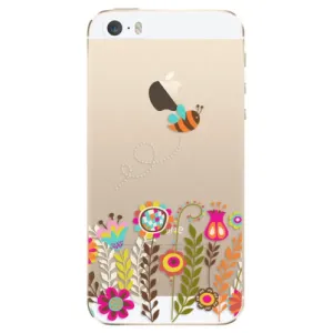 Odolné silikónové puzdro iSaprio - Bee 01 - iPhone 5/5S/SE