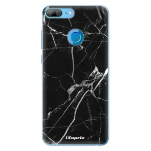Odolné silikónové puzdro iSaprio - Black Marble 18 - Huawei Honor 9 Lite