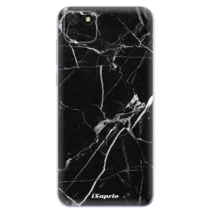 Odolné silikónové puzdro iSaprio - Black Marble 18 - Huawei Y5p