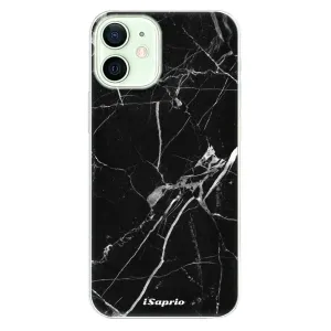 Odolné silikónové puzdro iSaprio - Black Marble 18 - iPhone 12