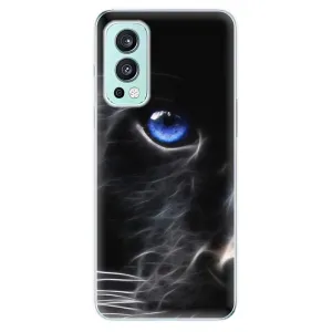 Odolné silikónové puzdro iSaprio - Black Puma - OnePlus Nord 2 5G