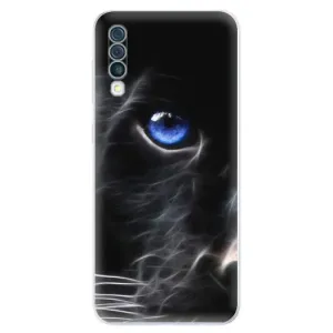 Odolné silikónové puzdro iSaprio - Black Puma - Samsung Galaxy A50