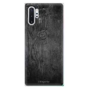 Odolné silikónové puzdro iSaprio - Black Wood 13 - Samsung Galaxy Note 10+