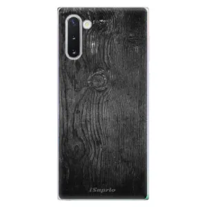 Odolné silikónové puzdro iSaprio - Black Wood 13 - Samsung Galaxy Note 10