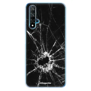 Odolné silikónové puzdro iSaprio - Broken Glass 10 - Huawei Nova 5T