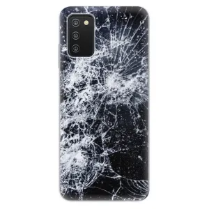 Odolné silikónové puzdro iSaprio - Cracked - Samsung Galaxy A03s
