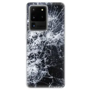 Odolné silikónové puzdro iSaprio - Cracked - Samsung Galaxy S20 Ultra